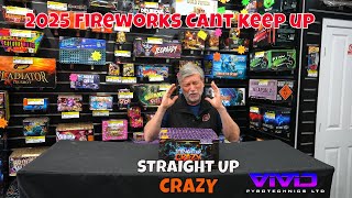 Straight Up Crazy – 100 Shot Compound by Vivid Pyrotechnics