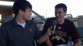 Congressman Kevin Yoder talks with tbonesbaseball.com