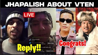 Jhapalish Talks About Vten in Live! Laure & Dong's Good News! Hiphop News! BAADAL