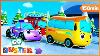 🔥 Snowy Mountain Adventure🔥| Go Learn With Buster | Videos for Kids