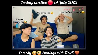 @First5official  Insta Live ( 19 July 2025 ) 🎥✨🤎🤎 #first5  #instalive #live