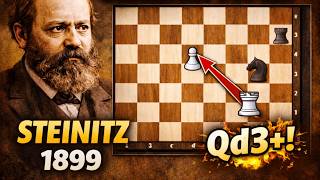 Steinitz’s Deadly Trap Ends the Game Instantly 😳♟️