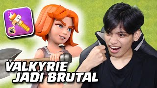 VALKYRIE IS OFFICIALLY THE MOST OVERPOWERED TROOPS! STRATEGY-FREE ATTACKS EXIST - COC Indonesia