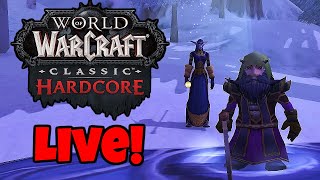 Leveling A DRUID on Hardcore Classic WoW! (Chat on Twitch)