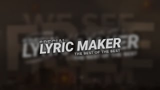 LYRIC MAKER UNITY(fulltime)_SPECIAL-BEST OF THE BEST