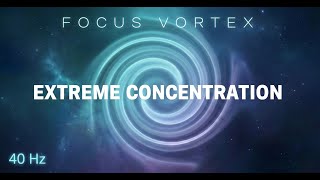 LOCKED IN: Extreme Concentration ⚡️ 18Hz Beta Waves