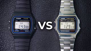 Casio F91W vs A158W - Which Budget Casio Watch To Buy?