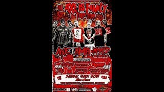 Alla Xul Elu Entire Set AXE Is Family Tour 3-30-19 Barcode Sheboygan,WI