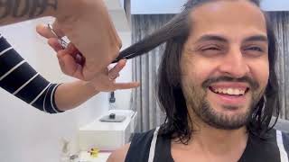 First Time Ghar pe kia HAIR CUTTING 💇🏻‍♂️🤯