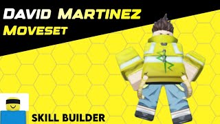 David Martinez Moveset New Update [1.3] + Import Code | JJS Skill Builder