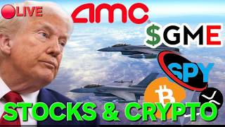 🔴LIVE Stocks & Crypto: SPY & CRYPTO PUMPS As Oil DUMPS Trump Talks IRAN!! "3/23"
