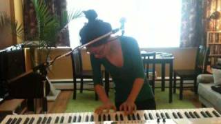 "Drenched" by Wanting(曲婉婷). LIVE!! (Home recording with lyrics)