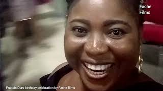 wow celebration @fancisduru birthday