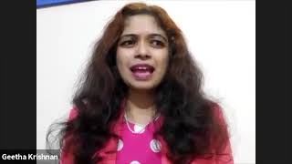 Geetha Krishnan, Global Life Skills Day 2020, Facebook Live