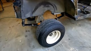 How to Install Cheap China Lift Kit on EZGO Golf Cart 6" Inch Lift Installation Medalist TXT EZ GO