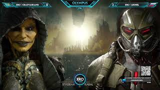 Mortal kombat 11  Tournament XRO OLYMPUS  crazyliukang vs Leonel
