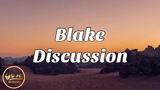 Blake - Discussion