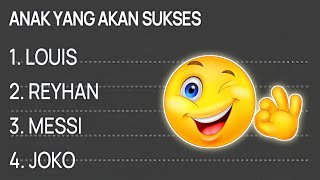 Menulis Nama Kalian