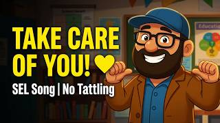 Take Care of YOU! 💛 A No-Tattling SEL Song | MisterC TV | Brain Break Dance Song | Movement Songs