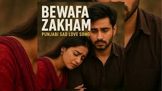 Bewafa Zakhm | New Punjabi Sad Song