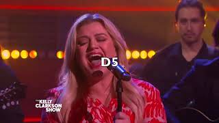 kelly Clarkson Tecnica Vocal En Vivo