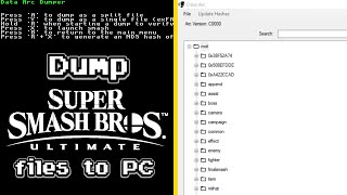 How to Dump Smash Ultimate data.arc