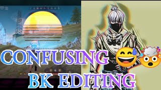 CONFUSING 😅🤯BK EDITING ONE TAP HEADSHOT NAI 😱😂