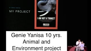 Genie Yanisa 10yrs. " You can also make a difference " Presentation