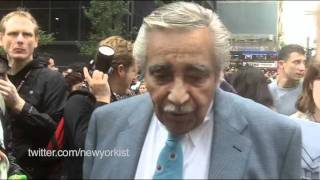 Congressman Charles Rangel at #occupywallstreet
