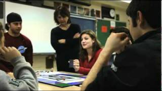 Colgate chemistry class visits Hamilton Central School
