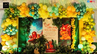 Aaratrik (Simba's) One Year Birthday Event Managed & Organised By Creative Event /Enquiry-9123931406