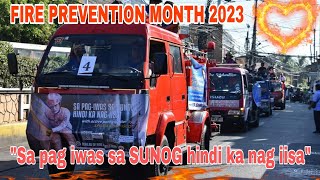 FIRE PREVENTION MONTH 2023 Motorcade Awareness Program