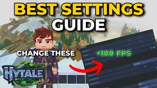 Best Hytale Settings for MAX FPS & No Stutters
