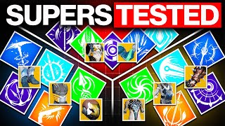 The DEFINITIVE RENEGADES Super Damage Testing (200 Super Stat)