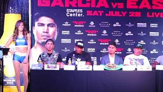 Video: Mikey Garcia vs. Robert Easter Jr. Final Press Conference