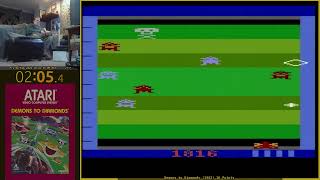 Demons to Diamonds `1000 pts` 0:59 (Atari 1982)