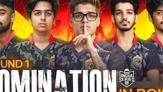 GODLIKE DOMINATION IN || BGIS ROUND 1 ||