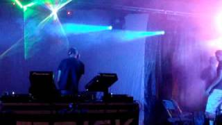 EP-Electronics Tessenderlo 2009 live laser club 7