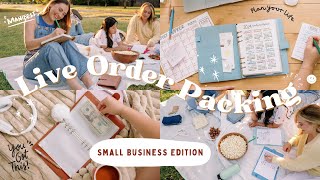 Live Bullet Journal Order Packing | 11/11/2025 Livestream | Jessica's Journal