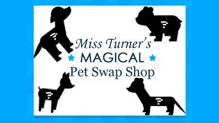 Change me some pets | Miss Turner's magical pet swap shop
