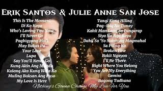 Selected Hits Of Erik Santos & Julie Anne San Jose ll Tatak Noypi's Lists ll Himig OPM's Best