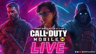 ⚡ CODM Live Stream – Pro Gameplay & Crazy Fights!⚡| Ultra HD ⚡| 🎮10:30 PM #princepetercodm