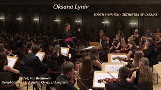 Beethoven : Symphony No 7 in A major, Op 92, II Allegretto.  Youth Symphony Orchestra of Ukraine.