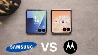 Galaxy ZFlip 7 vs Moto razr ultra - THE NEW FLIP CHAMP!