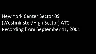ZNY ARTCC Sector 09 ATC Recording from September 11, 2001