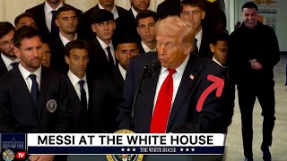 Trump Meets Messi at the White House Full Video Live USA But the Internet Is Talking About Ronaldo?