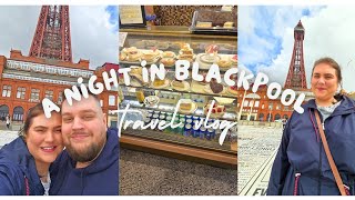 A NIGHT IN BLACKPOOL 🌟 Hotel Room Tour |  Home Bargains Haul | British Seaside | Travel Vlog