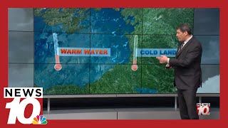 News10NBC Weather In Depth: The science behind water and air temperatures