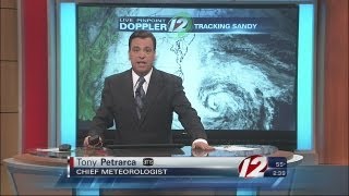 Tony's Latest Live Update on Sandy