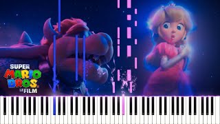 Peaches - Bowser (The Super Mario Bros. Movie) | Sheet Music + Piano Tutorial